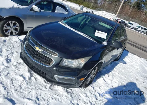 2015 Chevrolet Cruze 1Lt Auto из США, поврежденный, VIN 1G1PC5SB7F7268537